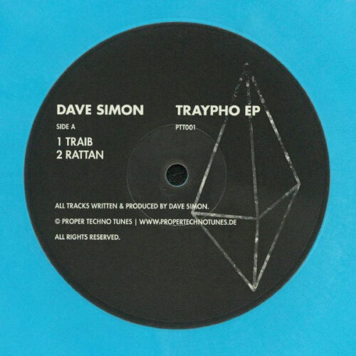 Dave Simon (4) - Traypho Ep (12", EP, Aqu)