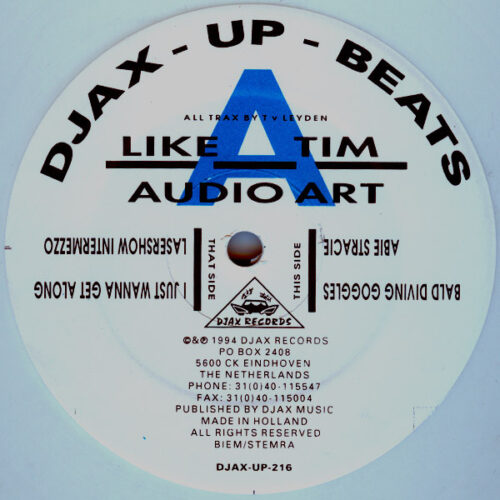 Like A Tim - Audio Art (12", Whi)