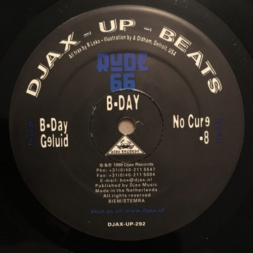 Rude 66 - B-day (12")