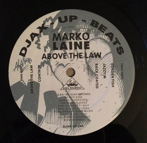 Marko Laine - Above The Law (12")