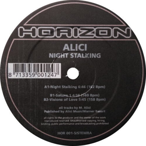 Alici - Night Stalking (12", Gre)