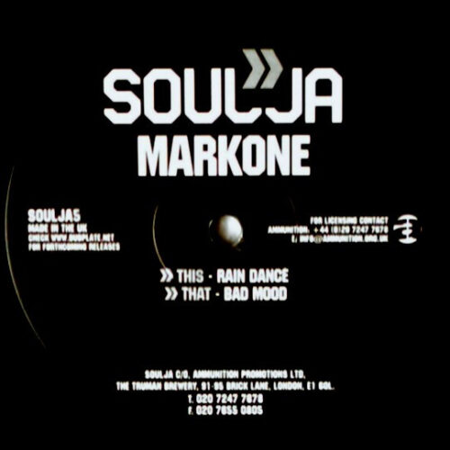 Markone* - Rain Dance / Bad Mood (12")