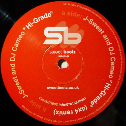 J-Sweet And DJ Cameo - Hi-Grade (12", Promo)