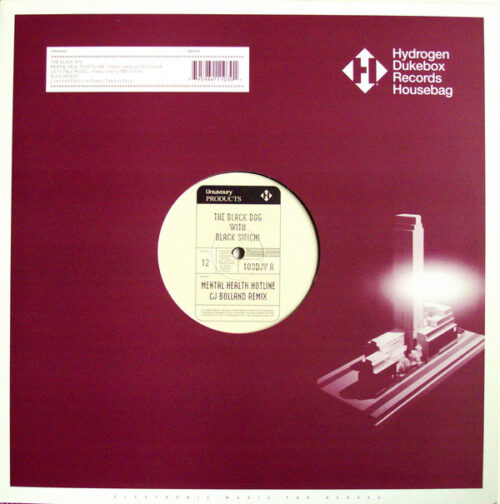 The Black Dog With Black Sifichi - Mental Health Hotline / Let's Talk Music (12", Ltd, Promo)