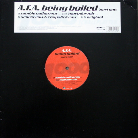 A.F.A. - Being Boiled (Part One) (12")