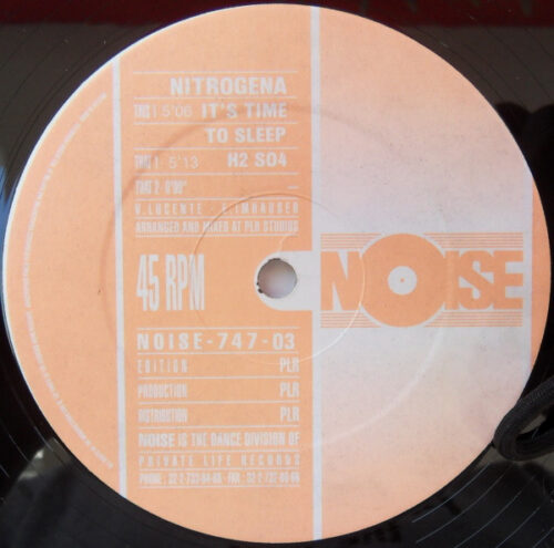 Nitrogena - It's Time To Sleep (12")