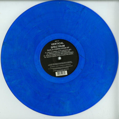 Vertical Spectrum - Qualia Correlation EP (12", EP, Blu)