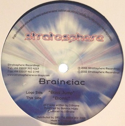 Braineiac* - Bass Jump / Bionic (12")