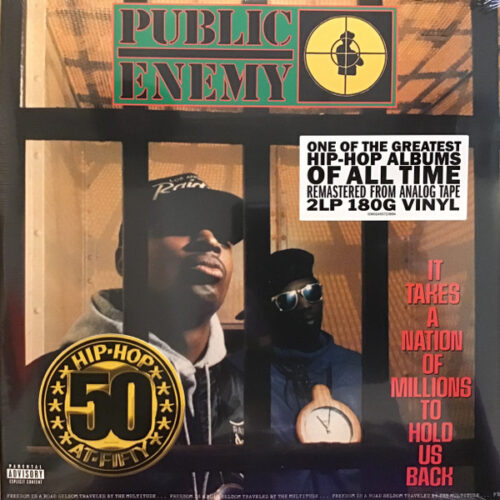 Public Enemy - It Takes A Nation Of Millions To Hold Us Back (2xLP, Album, RE, RM, 180)
