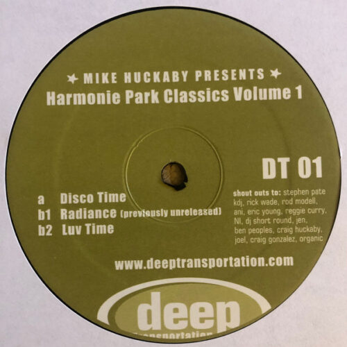 Mike Huckaby - Harmonie Park Classics Volume 1 (12", RE, RM)