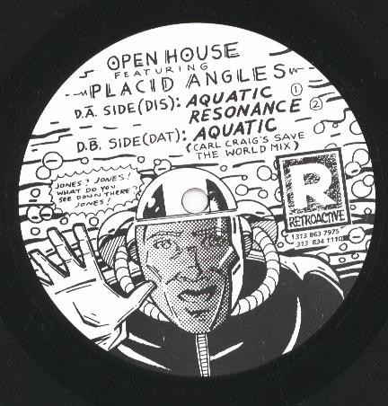 Open House Featuring Placid Angles - Aquatic (12")