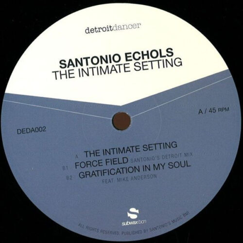 Santonio Echols - The Intimate Setting (12")