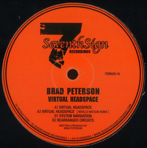 Brad Peterson - Virtual Headspace (12")