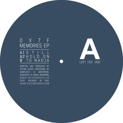 0X7F - Memories EP (12", EP, Ltd)