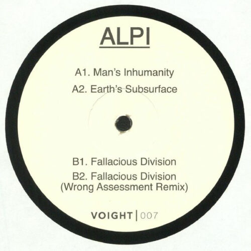 Alpi (2) - Man's Inhumanity (12")