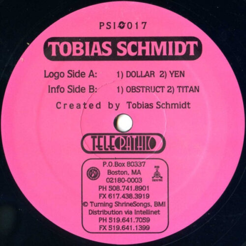 Tobias Schmidt - Dollar (12")