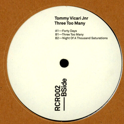 Tommy Vicari jnr - Three Too Many (12")