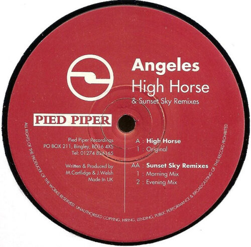 Angeles - High Horse (& Sunset Sky Remixes) (12")