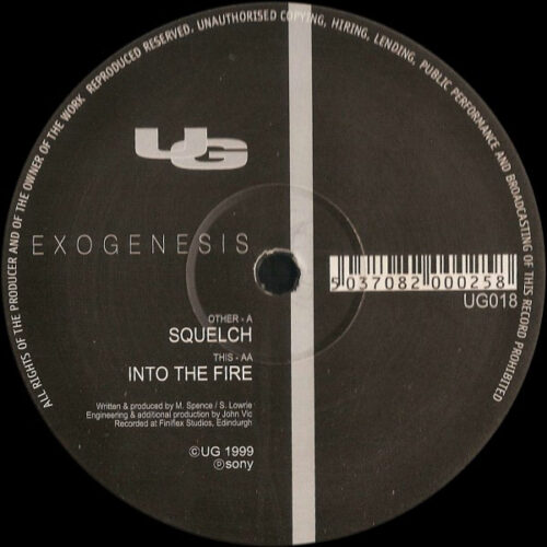 Exogenesis - Squelch / Into The Fire (12")