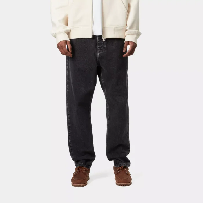 newel pant black stone washed 897
