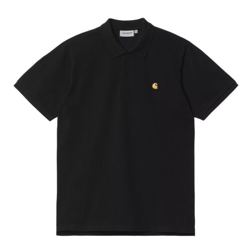 Carhartt WIP S/S Chase Pique T-Shirt Black
