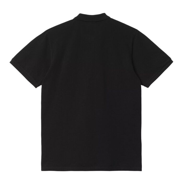 s s chase pique polo black 2