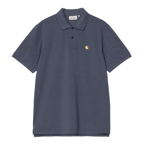 Carhartt WIP S/S Chase Pique T-Shirt Dusty Blue