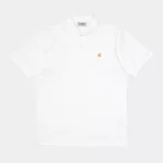 s s chase pique polo white gold 1752 1
