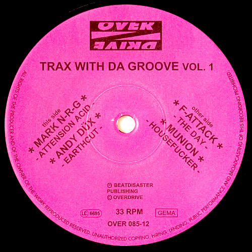 Various - Trax With Da Groove Vol. 1 (12")