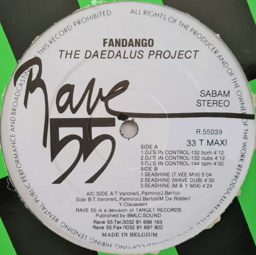 The Daedalus Project - Fandango (12", Maxi)