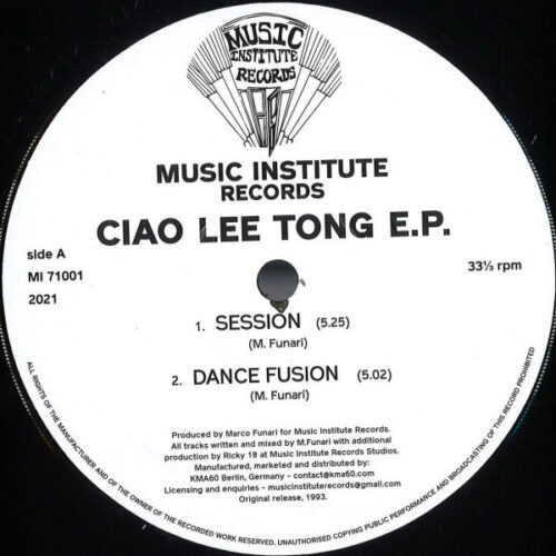 Ciao Lee Tong - Ciao Lee Tong EP (12", EP, RE)