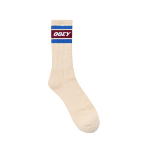 Obey Cooper Socks Unbleached