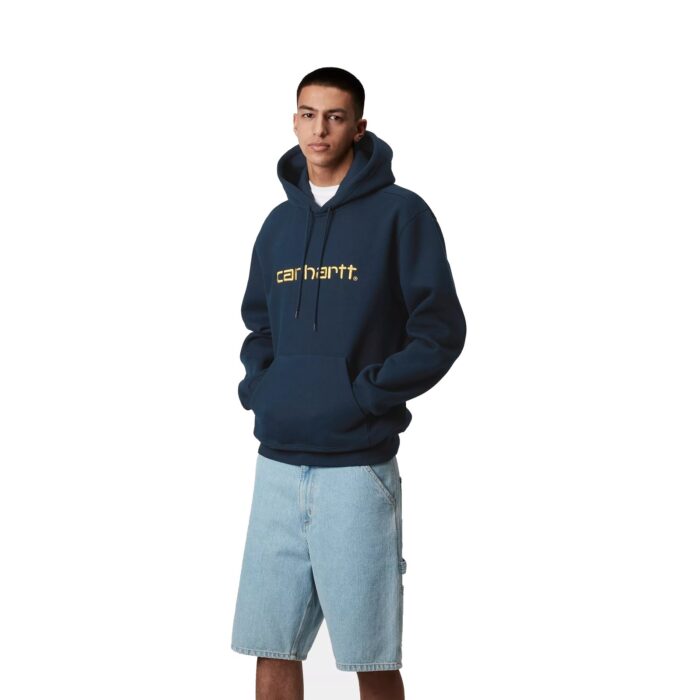 hooded carhartt sweat ink air yellow 2