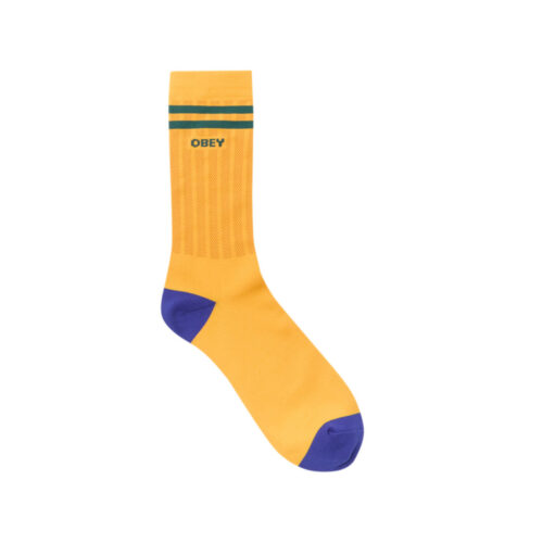 Obey Soccer Socks Gold / Green