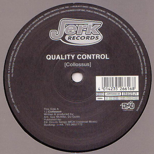 Quality Control (2) - Collossus / Park And Ride (12")