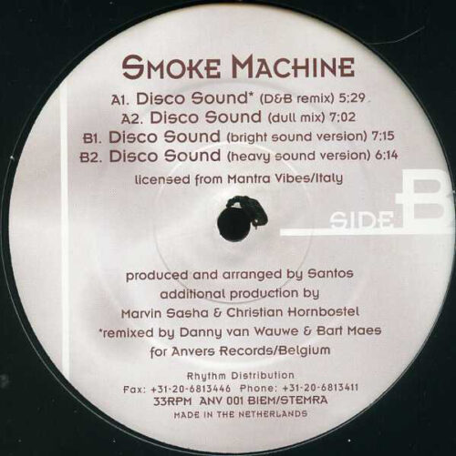Smoke Machine - Disco Sound (12")