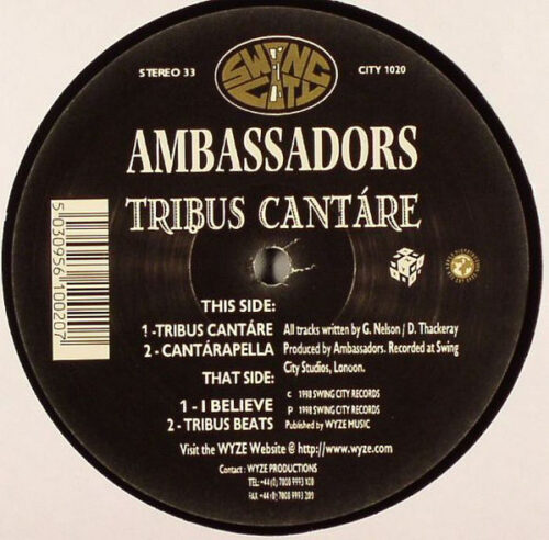 Ambassadors - Tribus Cantare (12")