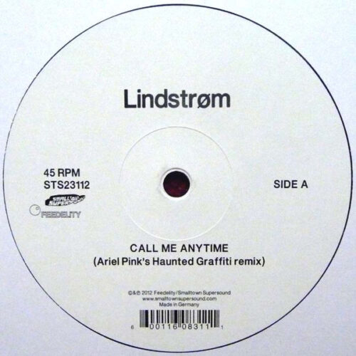 Lindstrøm - Call Me Any Time (12")