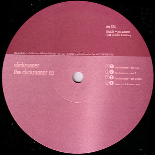 Clickrunner - The Clickrunner EP (12", EP)