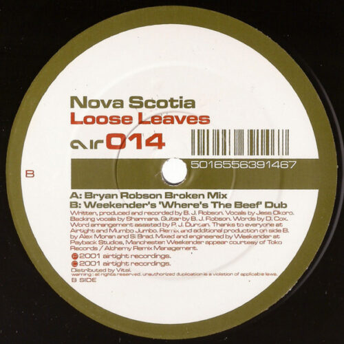 Nova Scotia - Loose Leaves (12")