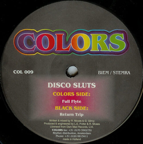 Disco Sluts - Full Flyte / Return Trip (12")