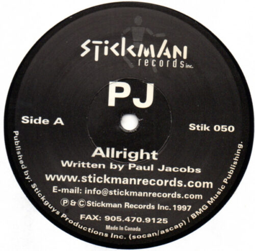 PJ* - Allright / Emergency (12")
