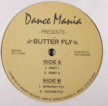 Parris Mitchell - Butter Fly (12")