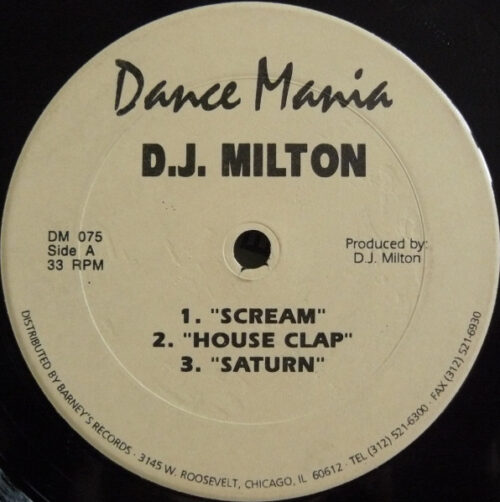 D.J. Milton* - Scream (12")