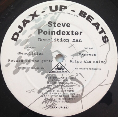 Steve Poindexter - Demolition Man (12")
