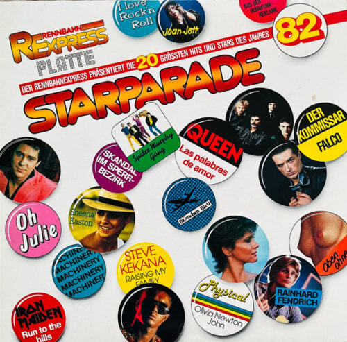 Various - Rennbahn-Express Starparade '82 (LP, Comp)