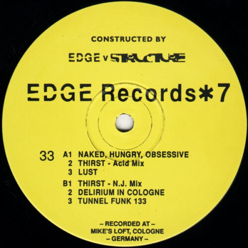 EDGE* V Structure - Naked, Hungry, Obsessive (12")