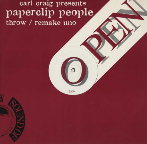 Carl Craig Presents Paperclip People - Throw / Remake (Uno) (12")