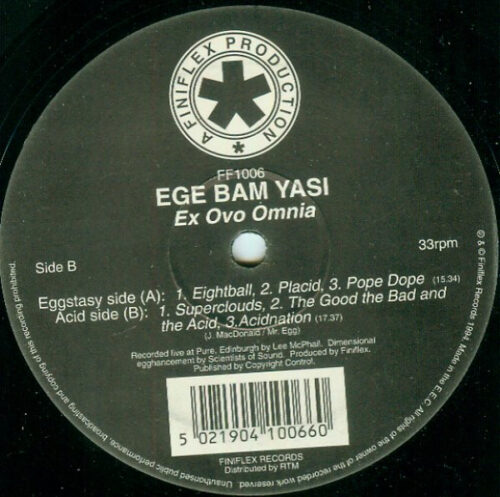 Ege Bam Yasi - Ex Ovo Omnia (12")