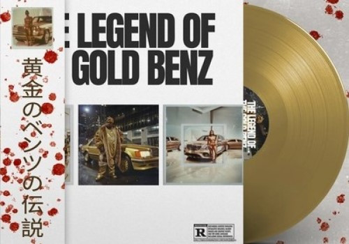 Mr. Green (3) X The Game (2) - The Legend Of The Gold Benz (LP, Ltd, OBI)